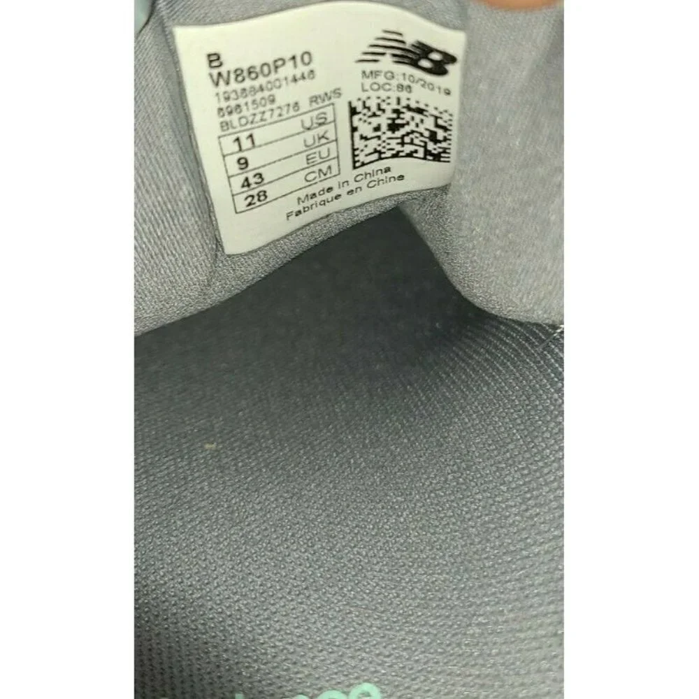 New Balance - 860 V10 - Women's 11B - W860P10 - Picture 5 of 5